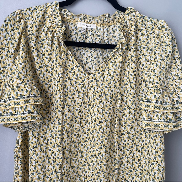 Max Studio Ruffle Top - Picture 2 of 5